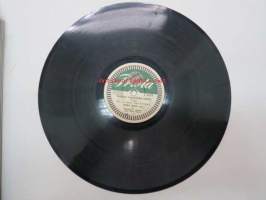 Triola T 4043 Veikko Tuomi - Vanhan vaahteran laulu / Laitan laulun liitämähän -savikiekkoäänilevy, 78 rpm