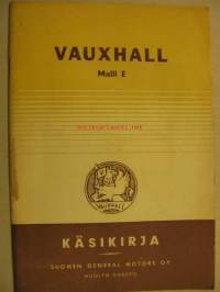 Vauxhall Malli E Käsikirja