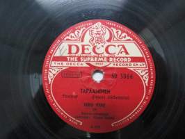 Decca SD 5066 Eero Väre - Kohtaus kujassa / Tapaaminen -savikiekkoäänilevy, 78 rpm