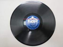 Decca SD 5098 Decca orkesteri - Itämaan ruusuja / Kesäilta -savikiekkoäänilevy, 78 rpm