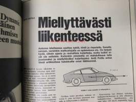 Tekniikan Maailma 1969 nr 18, sis. mm. seur. artikkelit / kuvat / mainokset;          Autobianchi A12, Motorisoitu lumilapio, Se lentää sittenkin...