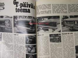 Tekniikan Maailma 1969 nr 18, sis. mm. seur. artikkelit / kuvat / mainokset;          Autobianchi A12, Motorisoitu lumilapio, Se lentää sittenkin...