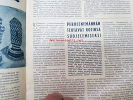 Kotiliesi 1939 nr 20, 15.10.1939, lokakuu II, sis. mm. seur. artikkelit / kuvat / mainokset; Kansikuvitus P. Söderström, Jakkara nuoren tytön huoneeseen