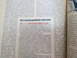 Kotiliesi 1939 nr 20, 15.10.1939, lokakuu II, sis. mm. seur. artikkelit / kuvat / mainokset; Kansikuvitus P. Söderström, Jakkara nuoren tytön huoneeseen