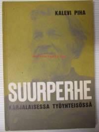 Suurperhe karjalaisessa työyhteisössä, sosiaaliantropologian ja sosiaalipsykologian valossa