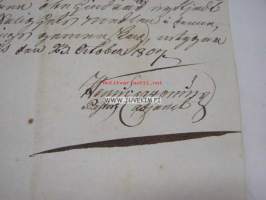 Papintodistus rusthollari Johan Henricsson, Piikkiö, Hadvala, Seppä 23.10. 1807
