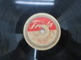 Triola T 4080 Pirkko Jaakkola - Keltaruusu / Pariisin taivaan alla -savikiekkoäänilevy, 78 rpm