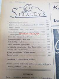 Kotiliesi 1939 nr 16, elokuu II, 15.8.1939, sis. mm. seur. artikkelit / kuvat / mainokset; Kansikuvitus P. Söderström, Arkun koristemalli, Kotitaloustyön