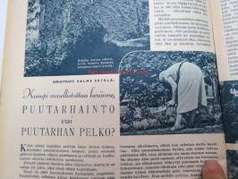 Kotiliesi 1939 nr 12, kesäkuu II, 15.6.1939, sis. mm. seur. artikkelit / kuvat / mainokset; Kansikuvitus P. Söderström: tyttö kansallispuvussa. Edla Kojonen