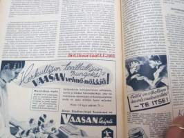 Kotiliesi 1939 nr 12, kesäkuu II, 15.6.1939, sis. mm. seur. artikkelit / kuvat / mainokset; Kansikuvitus P. Söderström: tyttö kansallispuvussa. Edla Kojonen