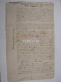 Ote testamentista -asiakirja 20.10.1841