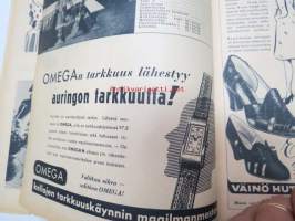 Kotiliesi 1939 nr 7, huhtikuu I, 1.4.1939, Ajankuvaa kevät 1939. Kansikuvitus P. Söderström, Rumford, Kuiva leipä ( reikäleipä)  ja sen kehitys, laaja artikkeli