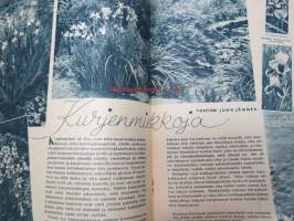 Kotiliesi 1939 nr 7, huhtikuu I, 1.4.1939, Ajankuvaa kevät 1939. Kansikuvitus P. Söderström, Rumford, Kuiva leipä ( reikäleipä)  ja sen kehitys, laaja artikkeli