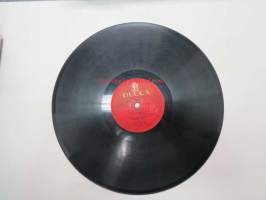 Decca SD 5157 Henry Theel - Näkemiin / St. Paulin lyhtyjen alla -savikiekkoäänilevy, 78 rpm