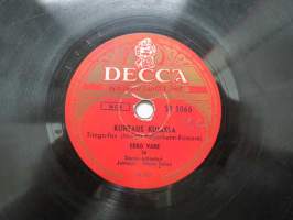 Decca SD 5066 Eero Väre - Kohtaus kujassa / Tapaaminen -savikiekkoäänilevy, 78 rpm