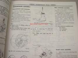 Nissan Vanette Model C120 Series service manual -korjaamokirja