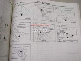 Nissan Vanette Model C120 Series service manual -korjaamokirja