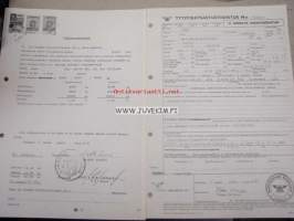 Sisu BK-84 (SV, CV, BO) (T) / 5500 -tyyppikatsastustodistus, kopio