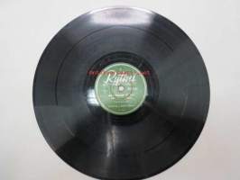 Rytmi VR 6050 Marjatta ja Martti Pokela - Marjaana / Savitaipaleen polkka - Tää kylä ämmät -savikiekkoäänilevy, 78 rpm