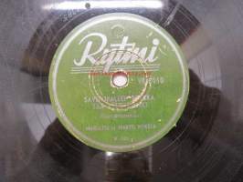 Rytmi VR 6050 Marjatta ja Martti Pokela - Marjaana / Savitaipaleen polkka - Tää kylä ämmät -savikiekkoäänilevy, 78 rpm