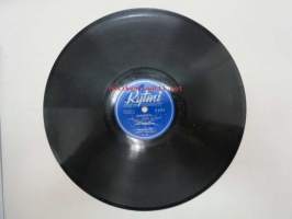 Rytmi R 6073 Erkki Junkkarinen - Harhakuva / Syksyn lapsi -savikiekkoäänilevy, 78 rpm