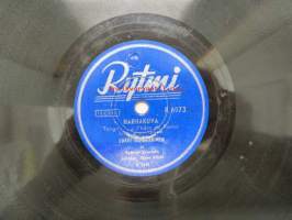 Rytmi R 6073 Erkki Junkkarinen - Harhakuva / Syksyn lapsi -savikiekkoäänilevy, 78 rpm