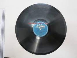 Rytmi SR 7003 Veli-Matti - Pikku cowboy / Iloinen soittajapoika -savikiekkoäänilevy, 78 rpm