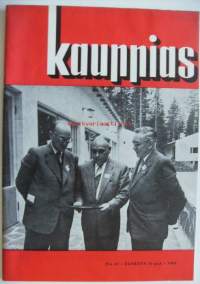 Kauppias 1953 nr 13 -  kassakuittiarpajaiset, myymälätekniikka,  näyteikkunoita