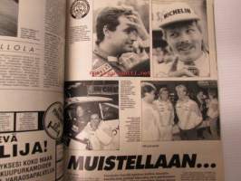 Vauhdin maailma 1989 nr 11 - mm. Formula 1 Monza - Estoril - Jerez GP JJ mukana, VW Polo ahtimella, Ralli-MM Argentiina - San Remo, Corvette-Ferrari Don Johnsonin