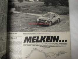 Vauhdin maailma 1989 nr 11 - mm. Formula 1 Monza - Estoril - Jerez GP JJ mukana, VW Polo ahtimella, Ralli-MM Argentiina - San Remo, Corvette-Ferrari Don Johnsonin
