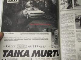 Vauhdin maailma 1989 nr 11 - mm. Formula 1 Monza - Estoril - Jerez GP JJ mukana, VW Polo ahtimella, Ralli-MM Argentiina - San Remo, Corvette-Ferrari Don Johnsonin