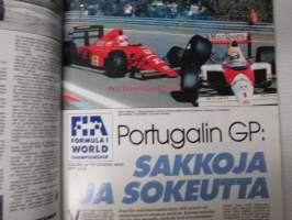 Vauhdin maailma 1989 nr 11 - mm. Formula 1 Monza - Estoril - Jerez GP JJ mukana, VW Polo ahtimella, Ralli-MM Argentiina - San Remo, Corvette-Ferrari Don Johnsonin