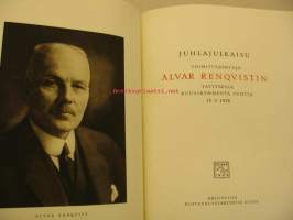 Alvar Renqvist 15.2.1928 60 v juhlajulkaisu