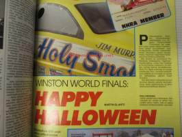 Vauhdin maailma 1989 nr 1 -mm. Mazda 626 Sportwagon, Alfa Romeo 164 T-spark ja Rover 820S Fastback, OFFSHORE, Audi 90 coupe Winston World Finals Amrikassa suli