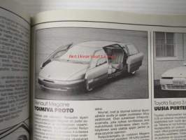 Vauhdin maailma 1989 nr 1 -mm. Mazda 626 Sportwagon, Alfa Romeo 164 T-spark ja Rover 820S Fastback, OFFSHORE, Audi 90 coupe Winston World Finals Amrikassa suli