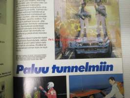 Vauhdin maailma 1989 nr 1 -mm. Mazda 626 Sportwagon, Alfa Romeo 164 T-spark ja Rover 820S Fastback, OFFSHORE, Audi 90 coupe Winston World Finals Amrikassa suli