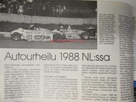 Vauhdin maailma 1989 nr 1 -mm. Mazda 626 Sportwagon, Alfa Romeo 164 T-spark ja Rover 820S Fastback, OFFSHORE, Audi 90 coupe Winston World Finals Amrikassa suli