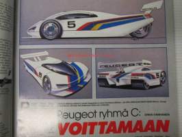 Vauhdin maailma 1989 nr 1 -mm. Mazda 626 Sportwagon, Alfa Romeo 164 T-spark ja Rover 820S Fastback, OFFSHORE, Audi 90 coupe Winston World Finals Amrikassa suli