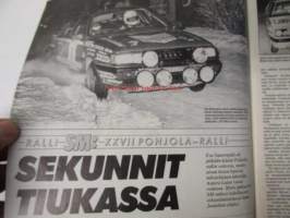 Vauhdin maailma 1989 nr 1 -mm. Mazda 626 Sportwagon, Alfa Romeo 164 T-spark ja Rover 820S Fastback, OFFSHORE, Audi 90 coupe Winston World Finals Amrikassa suli