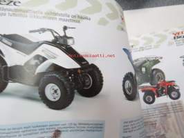 Yamaha ATV mallisto ja tarvikkeet 2001/2002 -myyntiesite