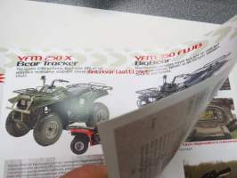 Yamaha ATV mallisto ja tarvikkeet 2001/2002 -myyntiesite