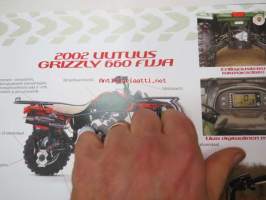 Yamaha ATV mallisto ja tarvikkeet 2001/2002 -myyntiesite