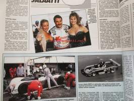 Vauhdin maailma 1993 nr 4 -mm. Formula 1 Kyalami ja Brasilia GP, FK-paketti, Ralli-SM iisalmi, Geneven auonäyttely, Buick Le Sabre, Pontiac Bonneville, Miki