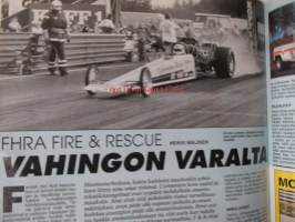 Vauhdin maailma 1993 nr 4 -mm. Formula 1 Kyalami ja Brasilia GP, FK-paketti, Ralli-SM iisalmi, Geneven auonäyttely, Buick Le Sabre, Pontiac Bonneville, Miki