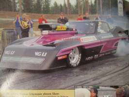 Vauhdin maailma 1993 nr 4 -mm. Formula 1 Kyalami ja Brasilia GP, FK-paketti, Ralli-SM iisalmi, Geneven auonäyttely, Buick Le Sabre, Pontiac Bonneville, Miki