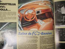 Vauhdin maailma 1993 nr 4 -mm. Formula 1 Kyalami ja Brasilia GP, FK-paketti, Ralli-SM iisalmi, Geneven auonäyttely, Buick Le Sabre, Pontiac Bonneville, Miki