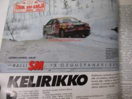 Vauhdin maailma 1993 nr 4 -mm. Formula 1 Kyalami ja Brasilia GP, FK-paketti, Ralli-SM iisalmi, Geneven auonäyttely, Buick Le Sabre, Pontiac Bonneville, Miki