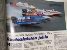 Vauhdin maailma 1993 nr 6 -mm. Formula 1 Espanja ja Monaco, uutta rallitekniikkaa Subaru Skoda Rellu Audi, Suomalainen ruisku, VM rengastesti, Ralli SM pohjanmaa,