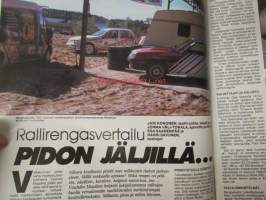 Vauhdin maailma 1993 nr 6 -mm. Formula 1 Espanja ja Monaco, uutta rallitekniikkaa Subaru Skoda Rellu Audi, Suomalainen ruisku, VM rengastesti, Ralli SM pohjanmaa,