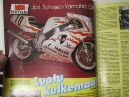 Vauhdin maailma 1993 nr 2 -mm. Formula 1 Asiaa, Ralli-MM monte Carlo, MP-93 Nayttely, Tuomo forsellin V-Max, Jari Suhosen SuperBike, Pontiac Firebird, T/A,